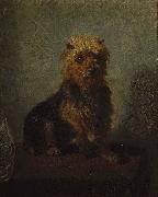 Abbott Handerson Thayer Chadwick's Dog china oil painting artist
